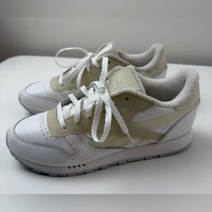 Reebok Classic-90s Vintage, White/Grey, Leather, Concept Sample, Sneaker. Sz-7.5